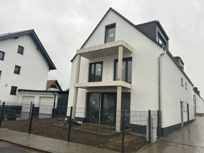 Luxuriöse Rohbaudoppelhaushälfte in Mainz/Hechtsheim