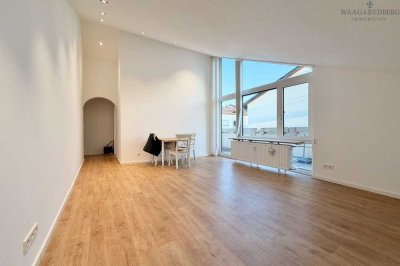 Modernisierte 2-Zimmer-Dachgeschosswohnung mit Balkon in ruhiger Lage von Stuttgart-Feuerbach