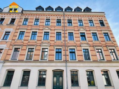 Vermietete Maisonette-Wohnung mit EBK & Balkon in Schloßchemnitz: attraktive Kapitalanlage!!