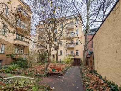 4 Zimmer über den Dächern Pankows – bezugsfreie Altbau-Maisonette mit Traumterrasse