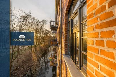 NEU:�Wohn-Loft mit Weite & Blick über die Luppe