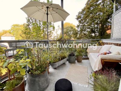 Tauschwohnung:  3 Zimmer mit Balkon mitten in Ottensen gegen größer