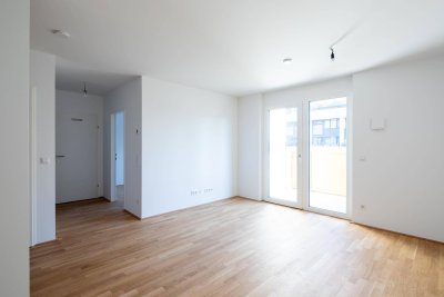 Erstbezug! Helle und gut aufgeteilte Mietwohnung mit Balkon nur 10 Minuten von der Innenstadt, und dem Sommerparadies der alten Donau entfernt!
