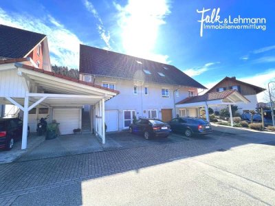 sonniges Reihenendhaus für die ganze Familie mit Carport, Garage, Terrasse und Förderung ab 882€*