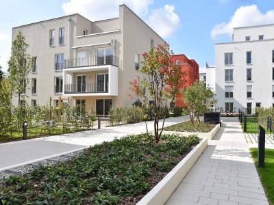 Gemütliche 3 Zi. Wohnung mit Blick ins Grüne in der Nähe von Microsoft und Highlight Towers!
