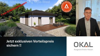 COOL-SUMMER-AKTION !!! KOMPAKTES WOHNEN MIT STIL UND FUNKTION - Malervorbereitet auf Ihrem Grundstüc