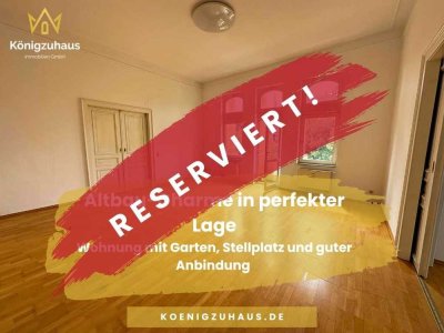 Wohnen mit Flair - Altbauwohnung im Obergeschoss mit Balkon & Wintergarten
