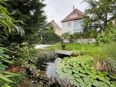 Rarität in Stuttgart - Bezugsfreies Stadthaus mit Gartenidylle & Weitblick