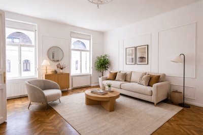 Altbauwohnung in Innenstadt | Balkon | Erstbezug nach Sanierung
