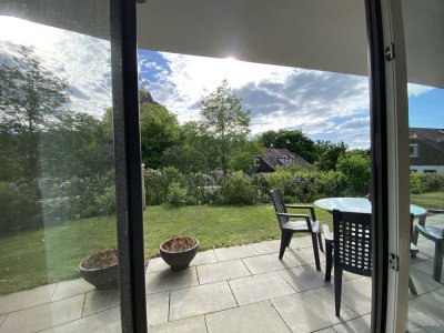 Berggebiet: Helle 2-Zimmerwohnung mit Terrasse