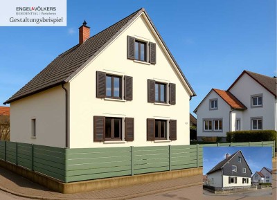 Einfamilienhaus mit Garten und Potenzial zum Umbau oder Neubau