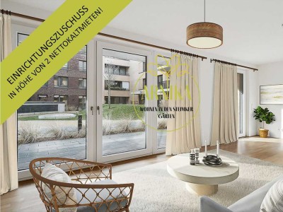 2 Monate mietfrei wohnen!  2 Zimmer, EBK, Terrasse