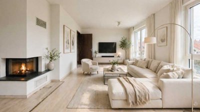 Tolles Penthouse mit Terrasse und Tiefgarage in ruhiger Lage
