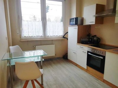 Gemütliche, vollständig möblierte Wohnung mit Balkon