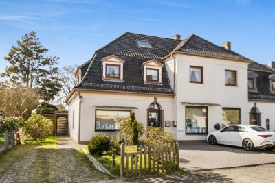 Bremen-Oberneuland: Vielseitiges Wohn- und Geschäftshaus  in zentraler und beliebter Lage