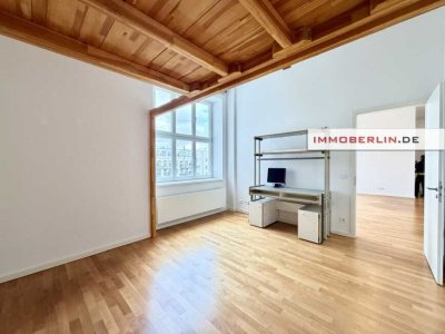 IMMOBERLIN.DE - Toplage im Baudenkmal! Kernsaniertes Loft mit Pkw-Stellplatz