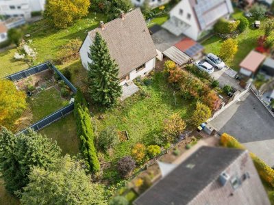Traumlage in Nürnberg-Großgründlach - herrliches Sackgassengrundstück mit geräumigen Einfamilienhaus