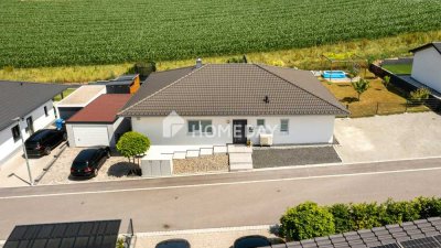 Wohnglück auf einer Ebene: Moderner Bungalow mit 5 Zimmern, Charme & Komfort