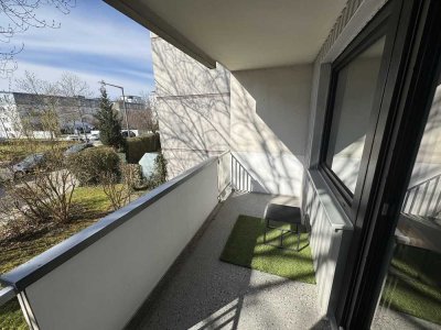 Ruhiges 1-Zimmer-Apartment mit West-Loggia & EBK