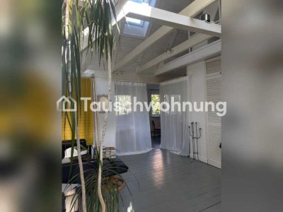 Tauschwohnung: Individuelles Künstler-Loft am Stadtrand