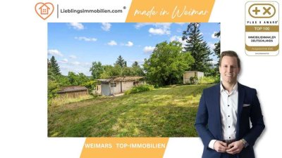 Provisionsfrei: Idyllisches Garten-Grundstück mit Bungalow & Apfelbäumen