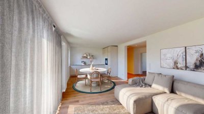 Hochwertig kernsanierte 4-Zimmer-Wohnung mit Balkon in zentraler Lage von MS-Roxel