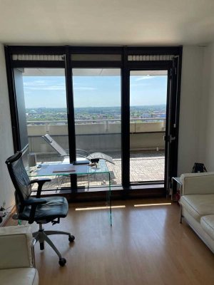 Möblierte 2-Zimmer-Wohnung mit atemberaubender Aussicht