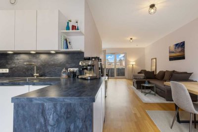 Moderne 2-Zimmer-Wohnung mit Westbalkon, Aufzug und Energieklasse A