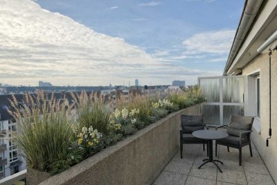 Dachterrassenwohnung mit Potenzial über den Dächern von Derendorf – Wohnen in gefragter Lage