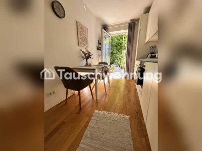 Tauschwohnung: Moderne 1,5 Z-Whg, m. Wohnküche und Terrasse, toll geschnitten