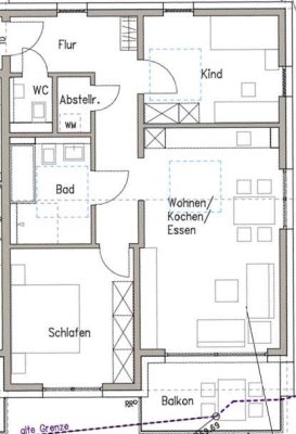 3 Zimmer Neubauwohnung, Schlüsselfertig