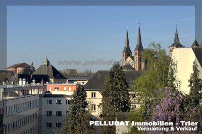 TRIER - Alleenring - Dachgeschoss-Wohnung mit Terrasse und Domblick