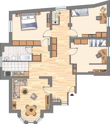 Demnächst frei! 4-Zimmer-Wohnung in Dortmund Derne