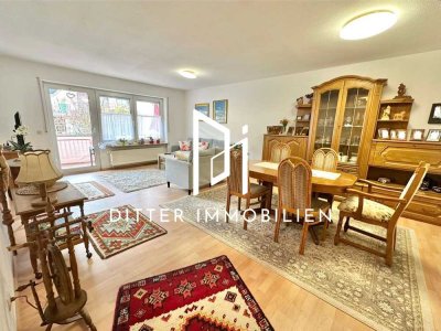 Helle 3-Zimmer-Wohnung mit Balkon und Garage