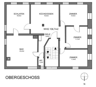 Erstbezug nach Sanierung mit EBK: Stilvolle 4-Raum-Wohnung in Ilshofen