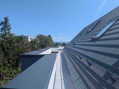Neubau 3-Zimmer Penthouse mit Einbauküche und großer Dachterrasse!