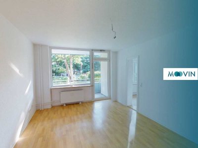 Toll geschnittene 3-Zimmer-Wohnung mit BALKON und EBK