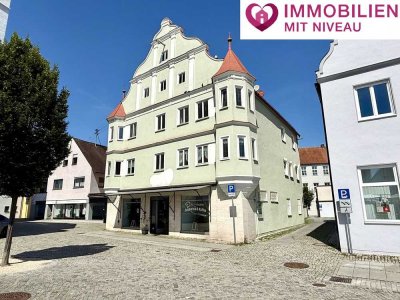 Wohn- u. Geschäftshaus direkt am Marktplatz von Höchstädt! Absolute Best-Lage!