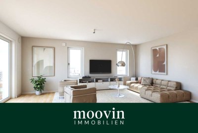 Luxuriöses Penthouse mit imposantem Panoramablick und zwei Außen- sowie einer privaten Dachterrasse