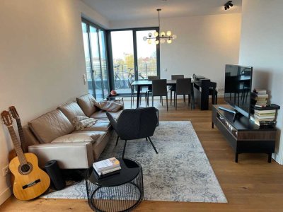 Exklusives möbliertes Penthouse mit 2 Zimmern und Dachterrasse in Berlin-Wilmersdorf