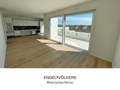 Langfristige Mieter gesucht: barrierefreies Penthouse mit Panoramablick!