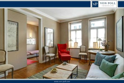 Wohnen im Herzen der Stadt - 3-Zimmer-Altbauwohnung am Gärtnerplatz