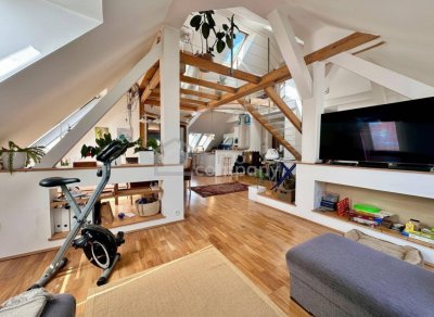 Großzügige 4-Zi DG-Wohnung 194m² mit Balkon &amp; Loggia in Bad Pirawarth um 335.000€