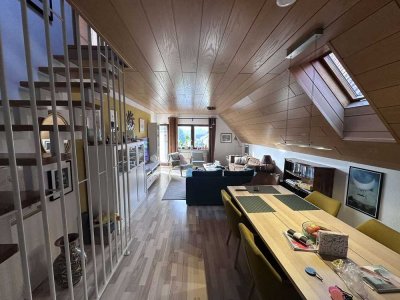 Wohnen über den Dächern von Sontheim – Großzügige Maisonettewohnung mit Fernblick