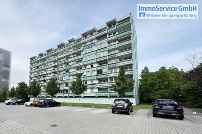 Vermietete 2-Zimmer-Wohnung mit Loggia und Außenstellplatz
