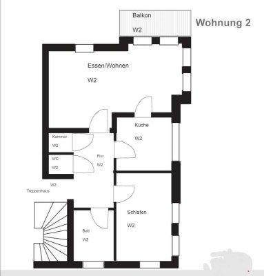 Helle 2-Zimmer Wohnung in Birkenwerder