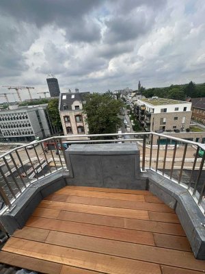 Erstbezug! schicke 3-Zimmerwohnung-mit Balkon, WG-geeignet max.(2) & elegante  Ausstattung