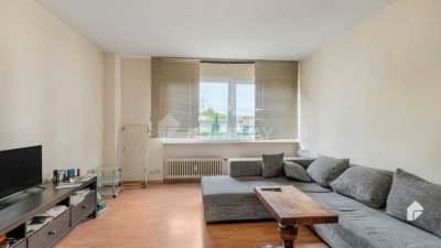 Geräumige 1-Zimmer-Wohnung mit Stellplatz und Tageslichtbad in Frankfurt-Sossenheim