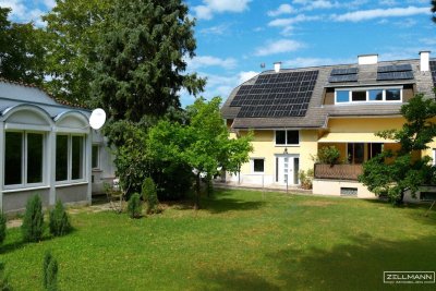Energieeffiziente Villa mit Bungalow &amp; Pool – herrliche Ruhelage im Villenviertel von Wien-Rodaun | ZELLMANN IMMOBILIEN