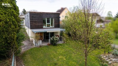 direkt an der Fischa - modernes Passivhaus mit Einliegerwohnung